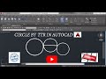 Autocad  how to draw circle by tangent tangent radiusttr in autocad  learn autocad free