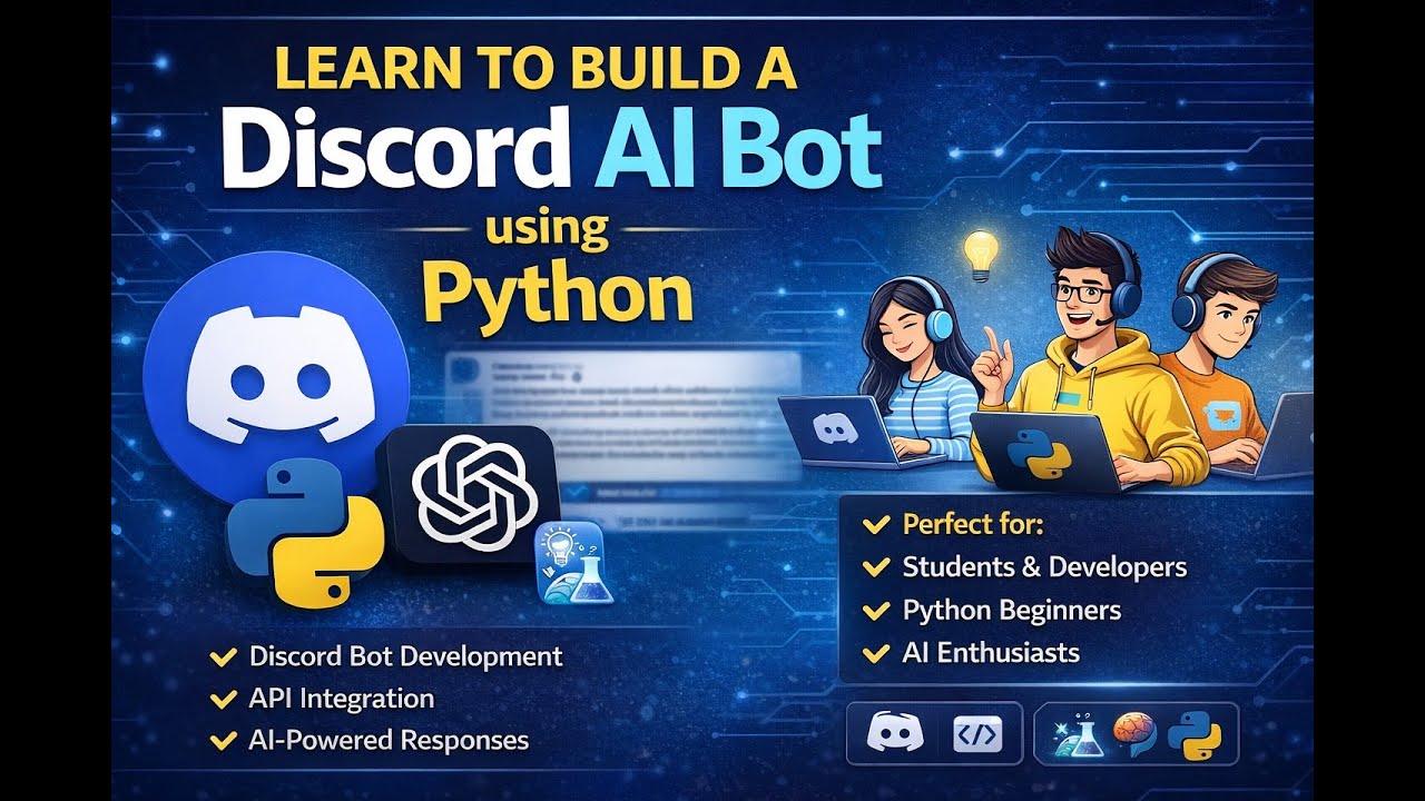 Build a Discord AI Bot with Python | Complete Tutorial (Beginner to Advanced)