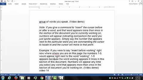 How to move around Dragon using the select command