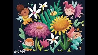 The Children's Garden #youtube #digitalart #digitaldrawing