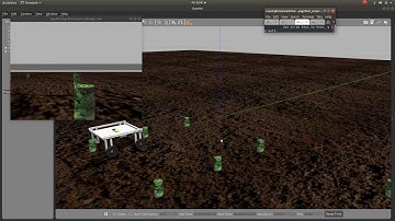 Agribot simulation with teleoperation in Gazebo
