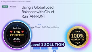 Using a Global Load Balancer with Cloud Run [APPRUN] - SHORT TRICK