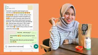 berat 1 botol masker spirulina