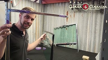 How To: Assemble 4Dr Hardtop front door window glass.