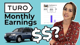Turo Car Rental Business Host 6th Month Earnings & Expenses | How Much We Made March 2022 - DFW