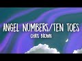 Chris Brown - Angel Numbers/Ten Toes (Lyrics)