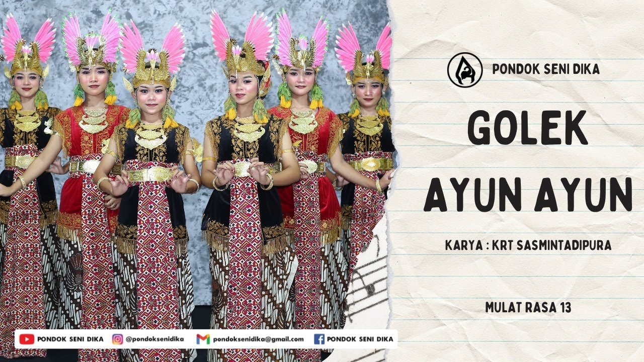 TARI GOLEK AYUN AYUN - PSD MULAT RASA 13 - Pondok Seni Dika