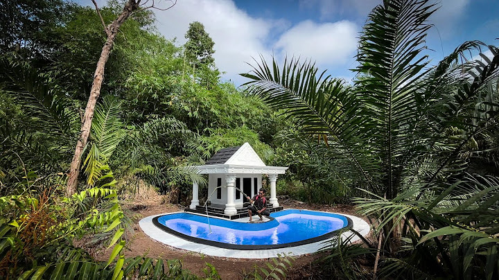 14 DAYS OF BUILDING A LUXURY HOTEL IN NATURE & HUNTING FOR FISH, EELS & SNAILS SO FUN😅 #bocahpeci...