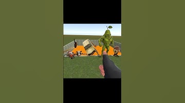 I DESTROY INSTANT ITALIAN BRAINROT NEXTBOTS IN PLAYGROUND MOD GMOD SANDBOX IN SPACE #shortsfeed