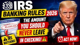 IRS Banking Rules 2026: The Amount You Should Never Leave in Checking