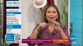 Bell Howell LED Worklight 6 Screwdriver Tool Set  2pack