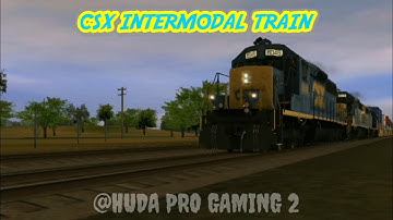 CSX INTERMODAL TRAIN ||| TRAINZ SIMULATOR ANDROID