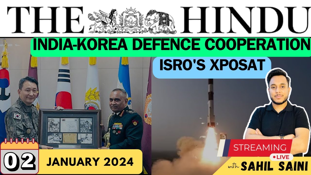 The Hindu Newspaper Analysis | 02 January 2024 | Daily Current Affairs ...