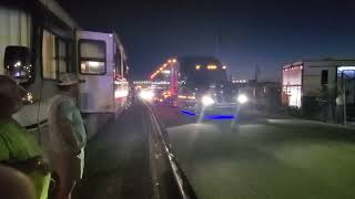 NASCAR Haulers Nighttime At Talladega Speedway by Clocked Out Travels 563 views 6 months ago 6 minutes, 22 seconds