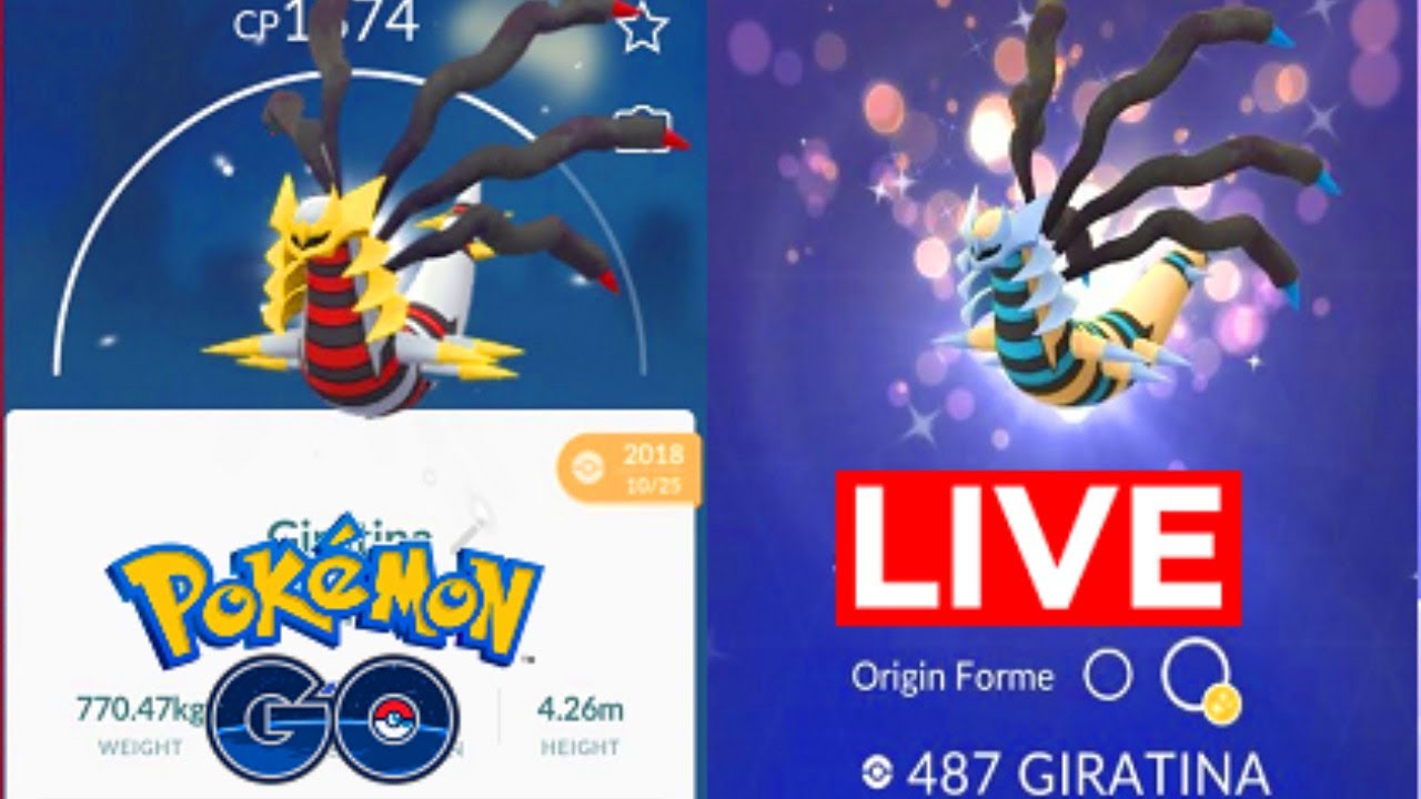 Shiny Giratina Origin Forme Is Live In Pokémon GO