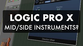Logic Pro X - Mid/Side Software Instruments and Synthesizers Net Worth