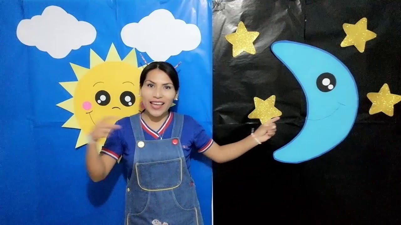 EL DIA Y LA NOCHE - PARA NIÑOS DE INICIAL - CLASES VIRTUALES - YouTube