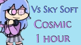 Cosmic Song 1 hour FNF vs Sky Soft