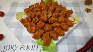 كبة نية بدون لحمة(هبرة)بدون ماكينة بطريقة سهلة كتير ولذيذة?Kibbeh without machine, Very Easy recipe