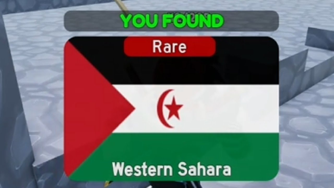 Find The Flags Where To Find The Western Sahara Flag Roblox YouTube 