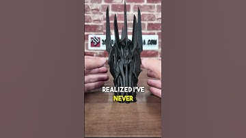 This 3D Printed Lord Of The Rings Helmet Looks Great!