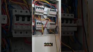3 Phase Line Connection in Home❗MCB Connection ❗TPN MCB❗electrical Work #mcbox #mcb #threepiece