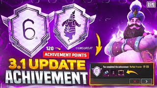 EASY WAY COMPLETE ( WISH MASTER & SKYHIGH TRAVELER ) ACHIVEMENT IN BGMI | 3.1 UPDATE ACHIVEMENT BGMI screenshot 1