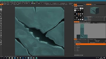[Live Part 2] - 3D Texturing - Handpainting Textures - Stone Cube Study -