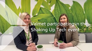 Valmet participating in Shaking Up Tech -event