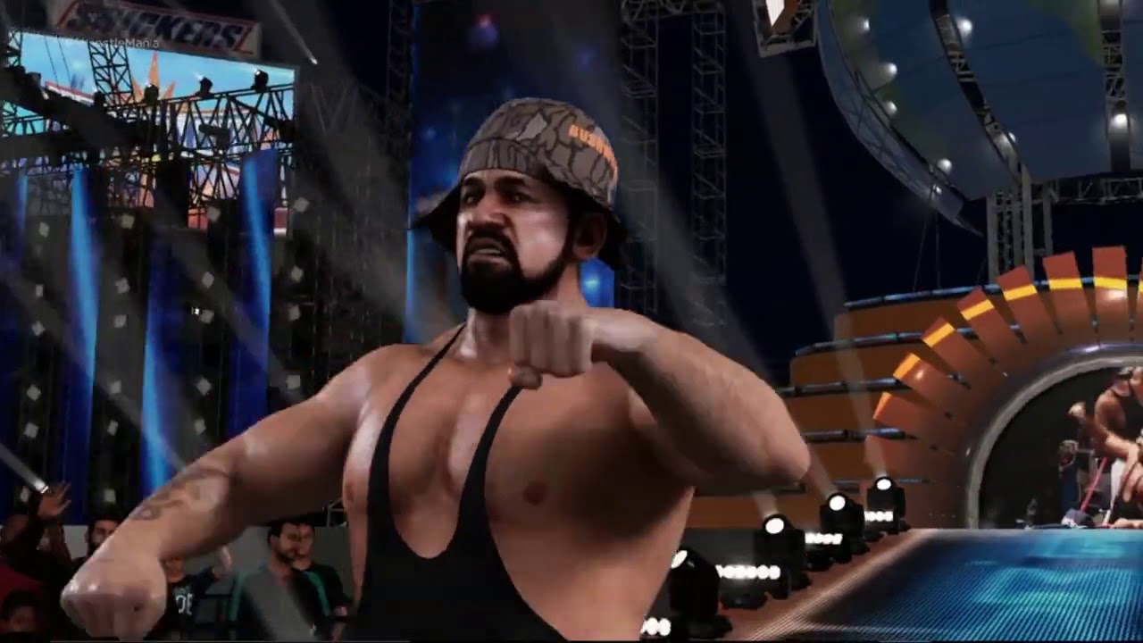 #cwc dream11 WWE 2K18 Bushwhacker Butch Entrance