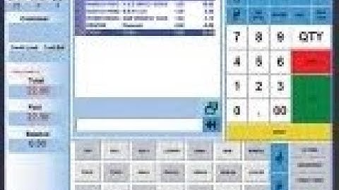 Point of Sales Software System in C# using Visual Studio 2015