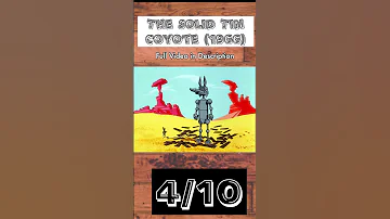 Reviewing Every Looney Tunes 963 The Solid Tin Coyote 