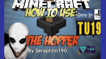 Minecraft Tutorial Hopper