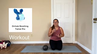 Omhale Breathing Trainer Pro-Breathing exercises for Diastasis recti
