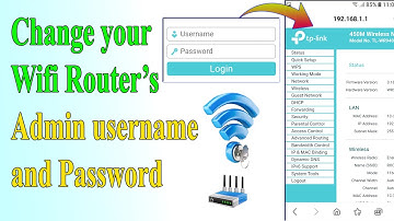 how to change tp link router login username and password | tp link router setup password change 2022