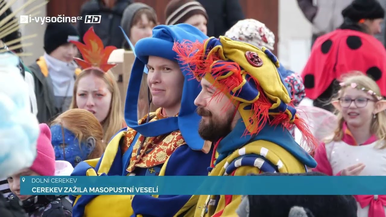 DOLNÍ CEREKEV ZAŽILA MASOPUSTNÍ VESELÍ
