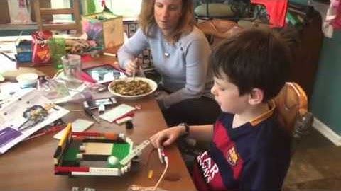 #littleBits Lego pinball