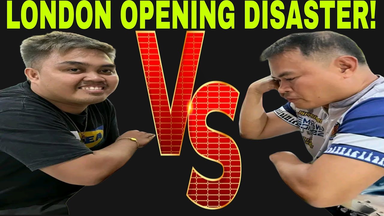 London Opening Disaster! Alji Cantonjos VS FM Raymond Salcedo | Round 5