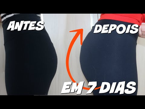 Vídeo: Como Bombar Sua Bunda Em Um Mês