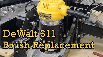 Dewalt 611 Router Brush Replacement on our X-Carve