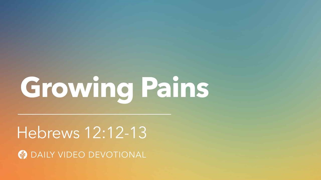 Трудности роста | Евреям 12:12-13 | Видео-молитва «Хлеб наш насущный»