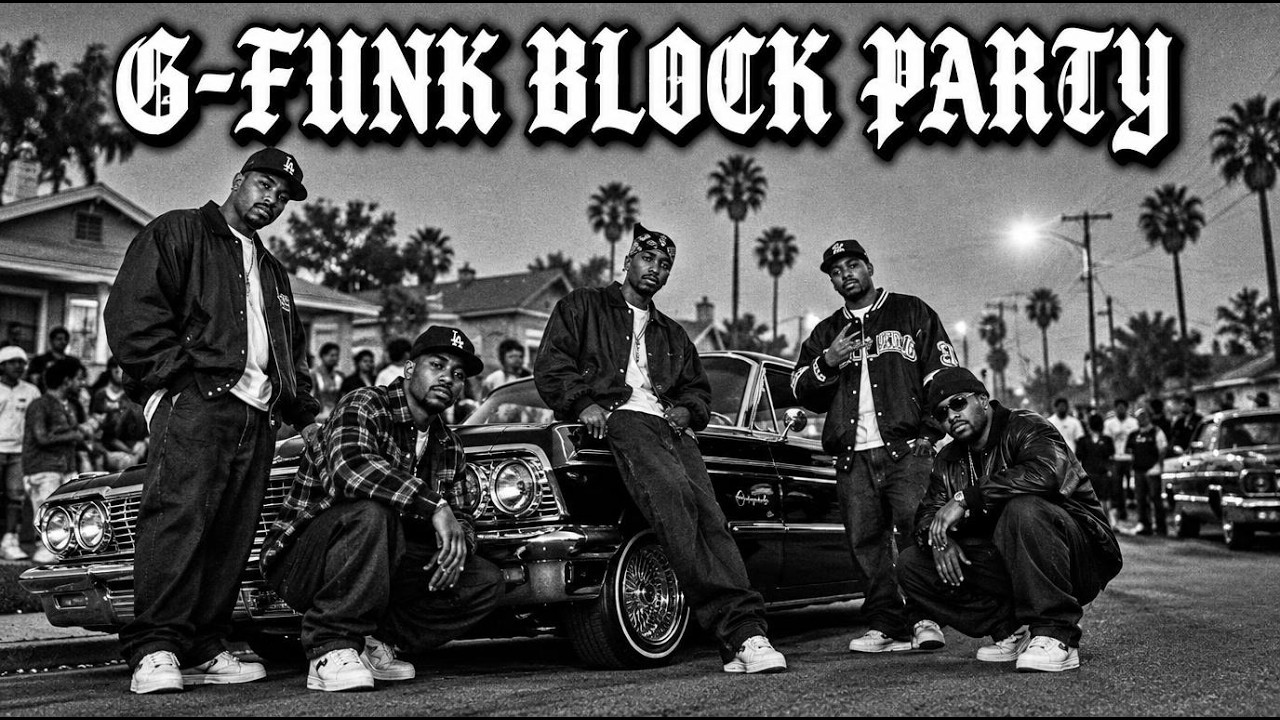G-FUNK BLOCK PARTY 🌴🔥 | 90s West Coast Hip Hop | Gangsta G-Funk