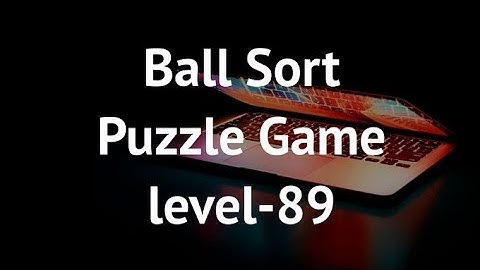Ball Sort Puzzle Game level-89