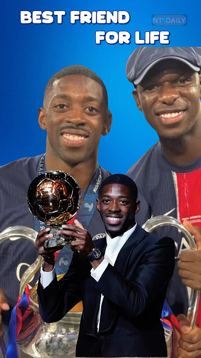 Ousmane Dembélé and his best friend Moustapha Diatta #football #dembele