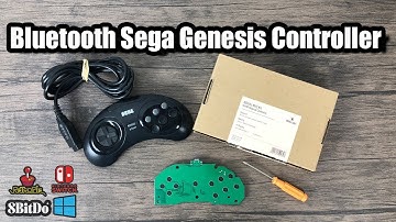 DIY Bluetooth Sega Genesis / Mega Drive controller Kit By 8BitDo