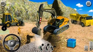 Sand Excavator Simulator Games Level 1 to 7 - Android Gameplay FHD screenshot 2