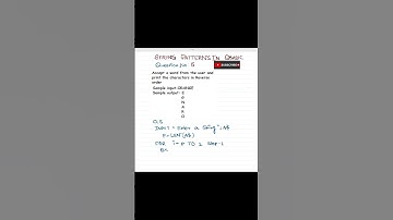 String Pattern(Part 5)#youtubeshorts #shots #qbasic #sort #youtube Program using String in Qbasic