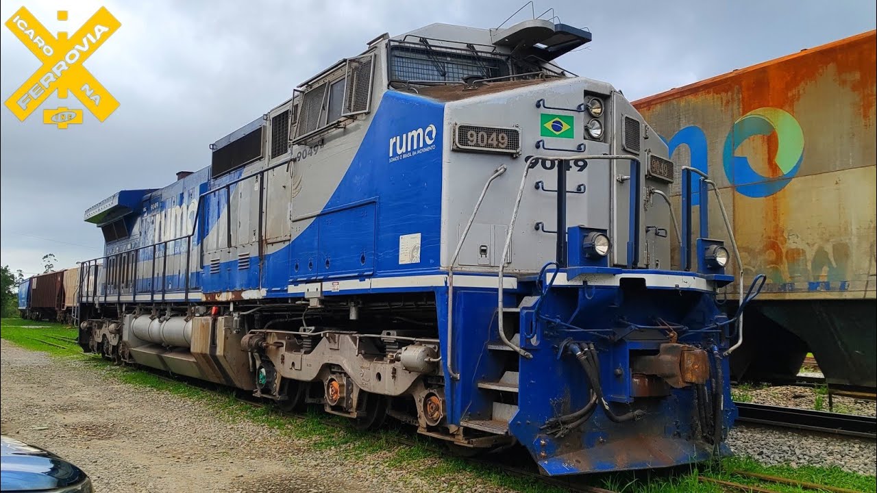 GE C44-9WM (DASH-9) 9049 rumo para em ZPT Paratinga 