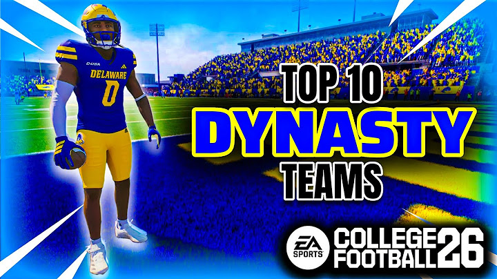 Top 10 BEST Teams to Rebuild in EA College Football 26 Dynasty Mode! (Part One)