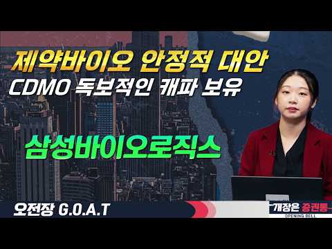 미국 제약바이오주 급등 / 반사수혜 기대감 / 삼성바이오로직스 #mRNA #CDMO #오전장특징주 #GOAT #최애